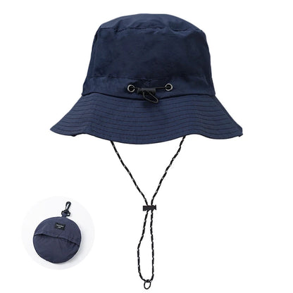 Foldable Panama Bucket Hat Outdoor Anti-UV Sun Hats For Men Women Spring Summer Fast Dry Waterproof visors Cap Fisherman Caps