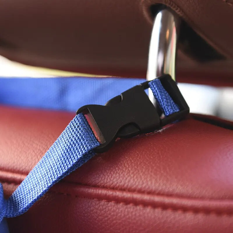 Car Seat Back Trash Holder Hang Litter Bag Garbage Storage Rubbish Container Oxford Cloth Car Waste Bins Cleaning Tools