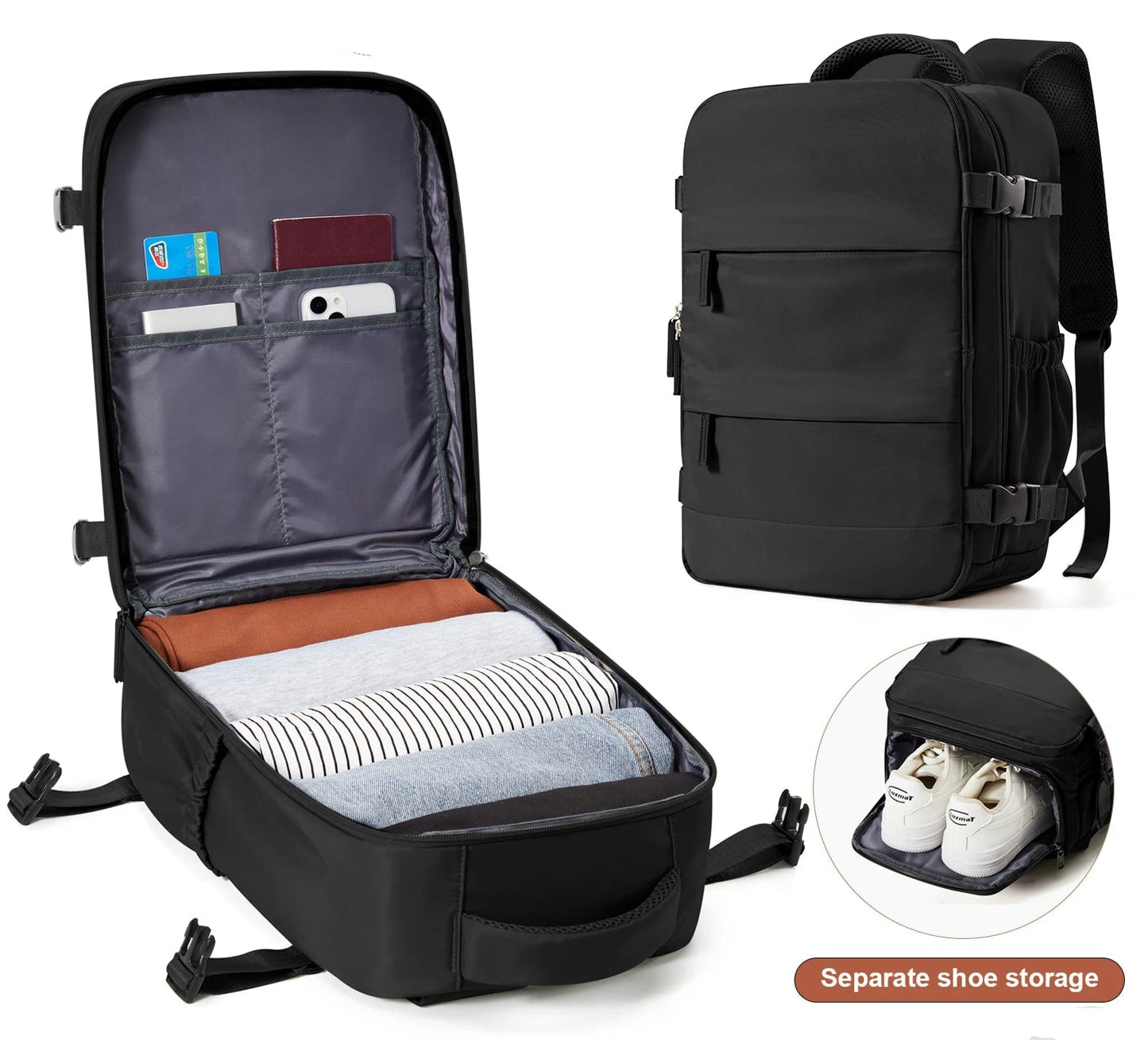 Space Saving Backpack for RyanAir/EasyJet Hand Luggage