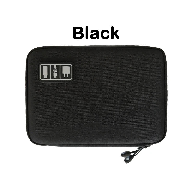 Digital Storage Bag USB Data Cable Organizer
