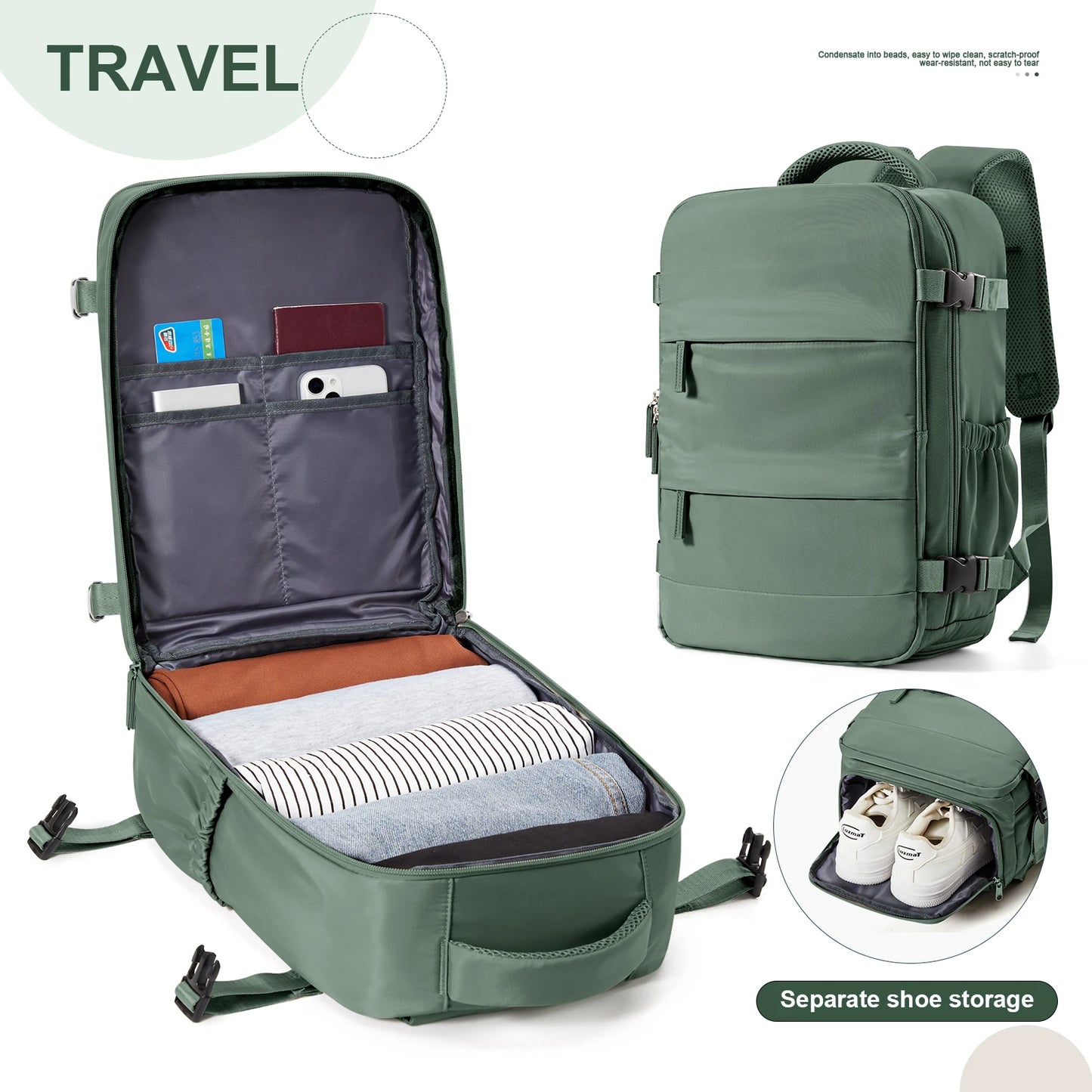 Space Saving Backpack for RyanAir/EasyJet Hand Luggage