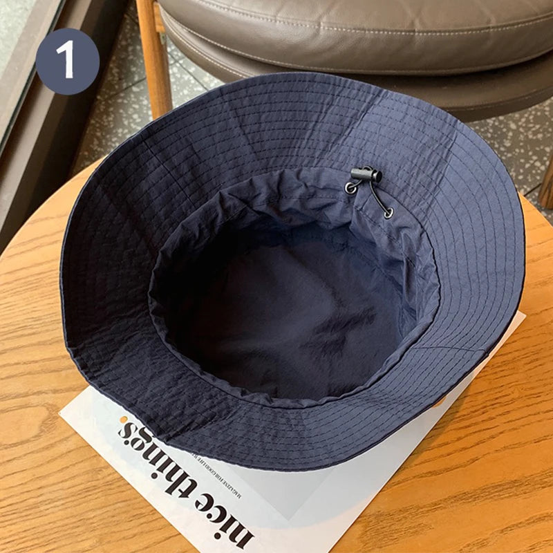 Foldable Panama Bucket Hat Outdoor Anti-UV Sun Hats For Men Women Spring Summer Fast Dry Waterproof visors Cap Fisherman Caps