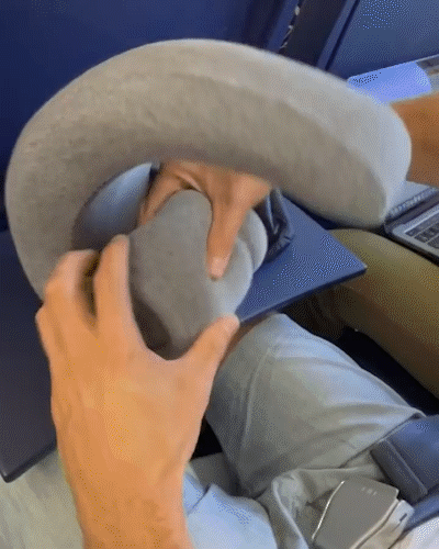 Comfortable Airplane Pillow - U-shaped